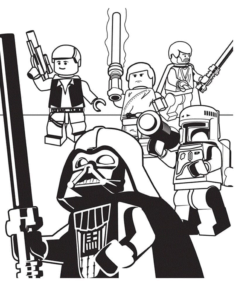 star wars lego characters clip art