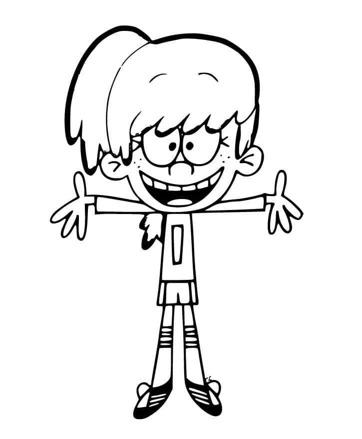 Lynn Loud Image coloring page