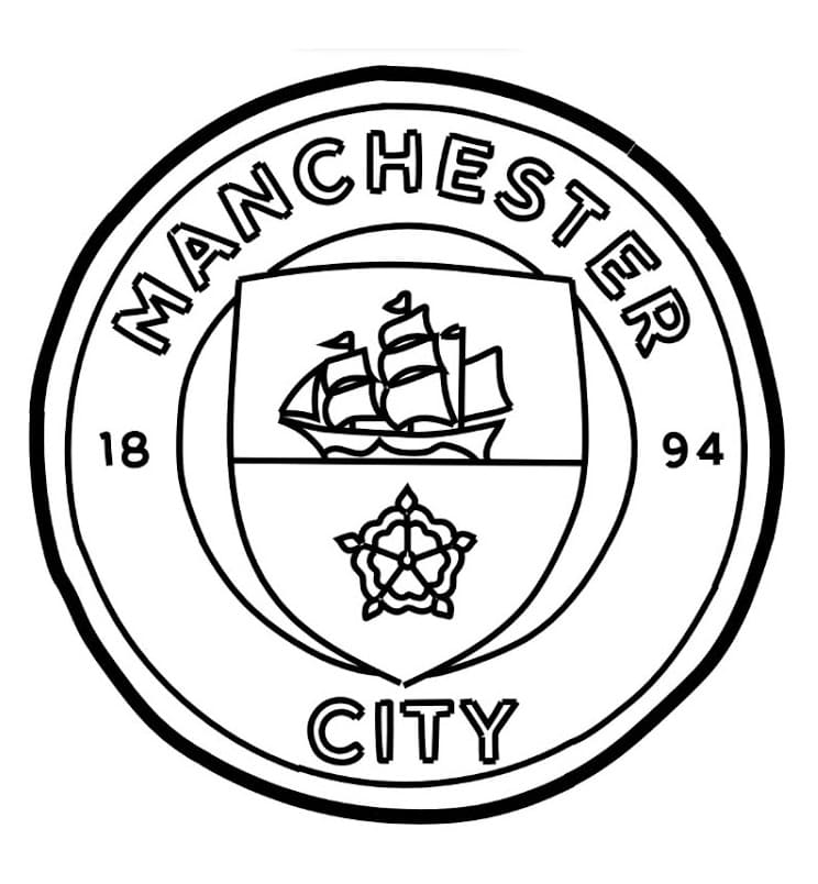 Manchester City coloring pages - ColoringLib