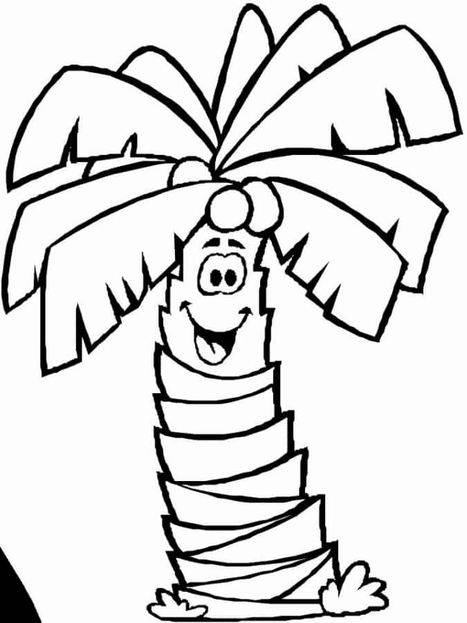 Merry Tree coloring page