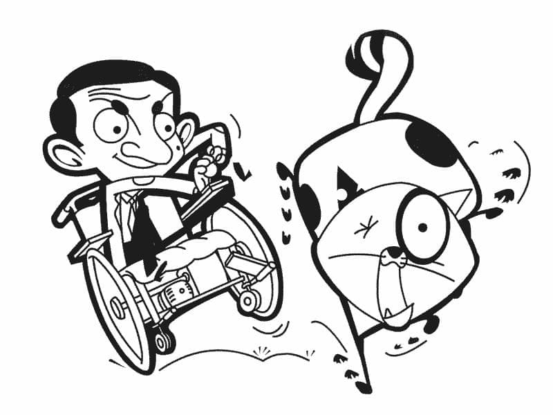 Mr Bean and Scrapper