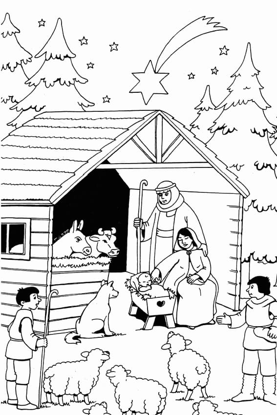 Nativity Scene Free