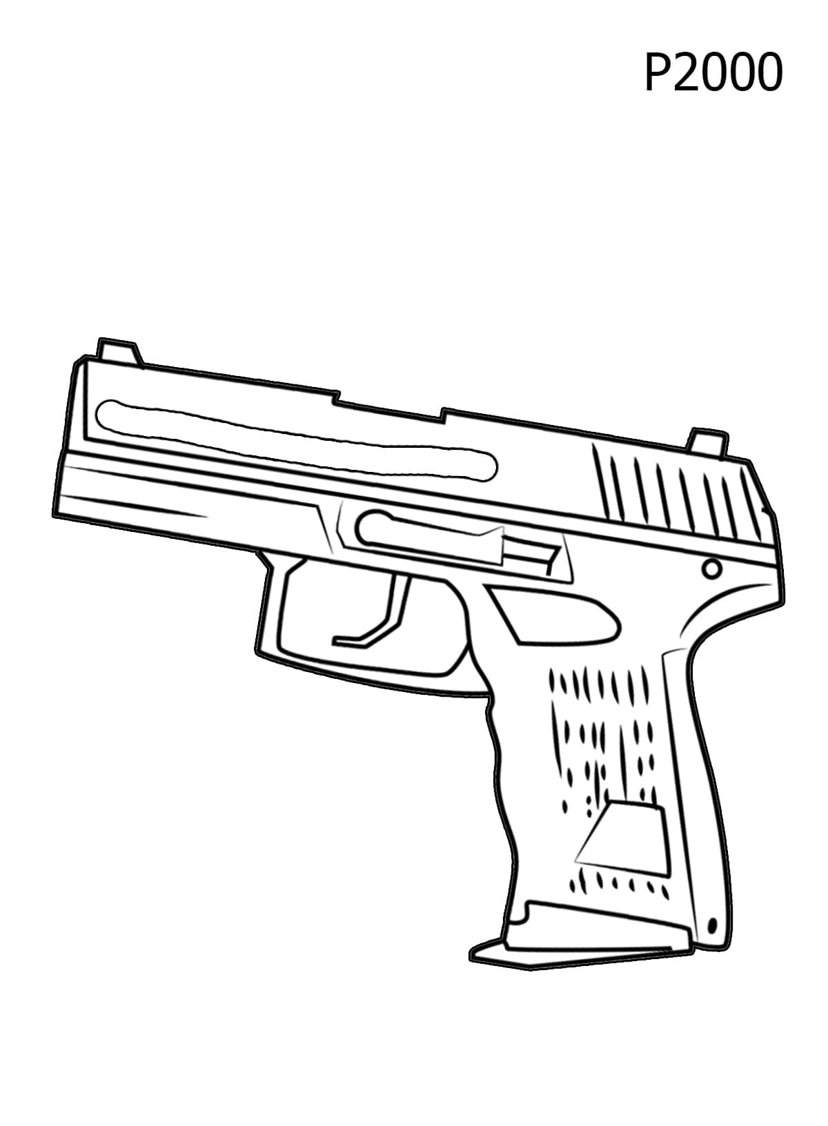 P2000 Gun