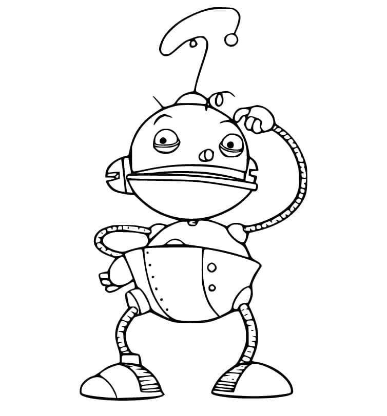 Pappy Polie coloring page