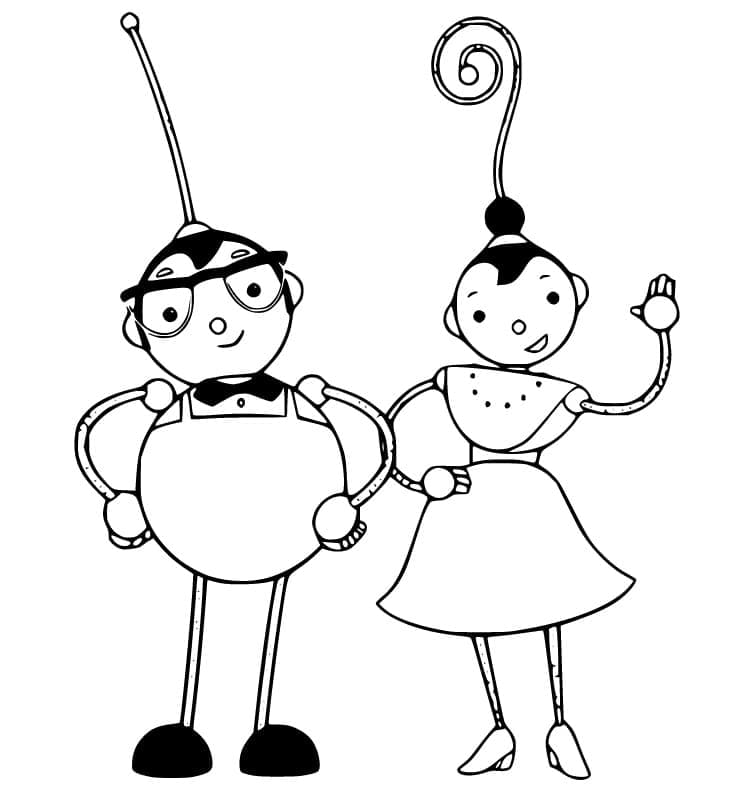 aunt polieina coloring page ideas rolie polie olie