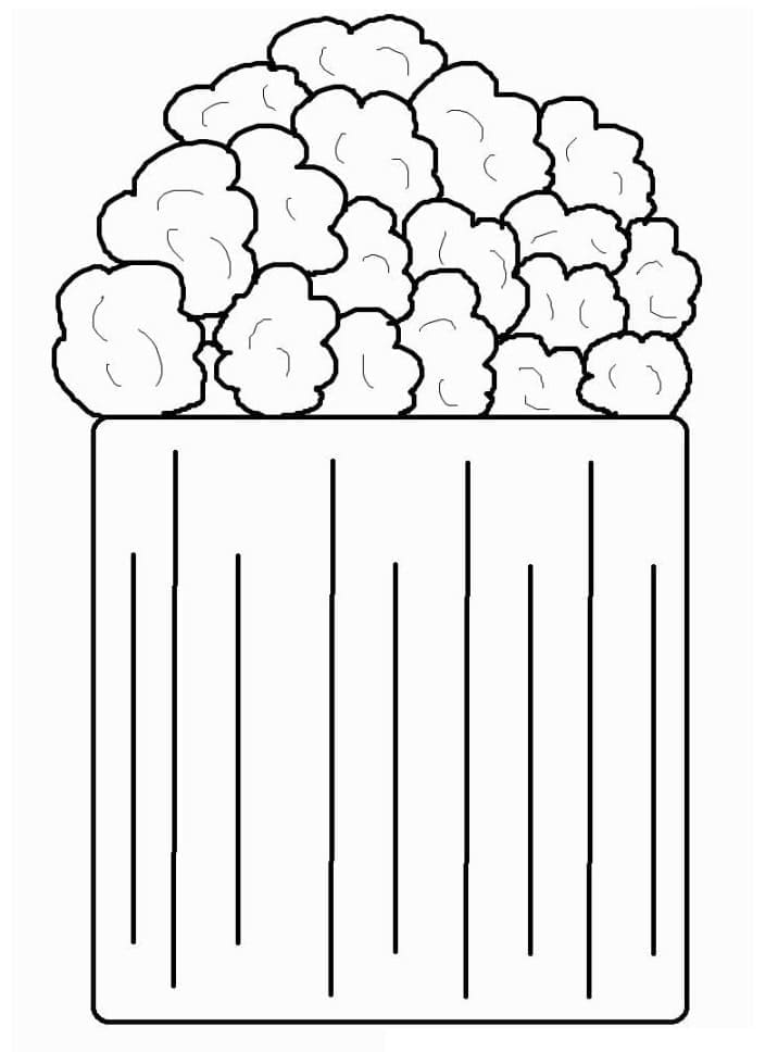 Popcorn – Sheet 11 coloring page