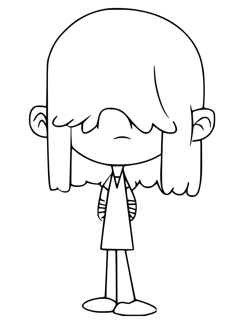 Lucy Loud coloring pages