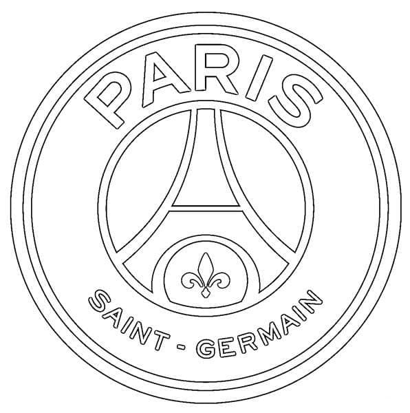 PSG Logo coloring page - Download, Print or Color Online for Free