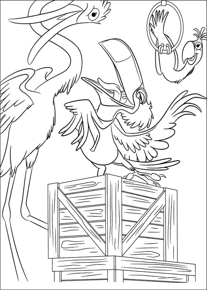 Rio For Kids coloring page