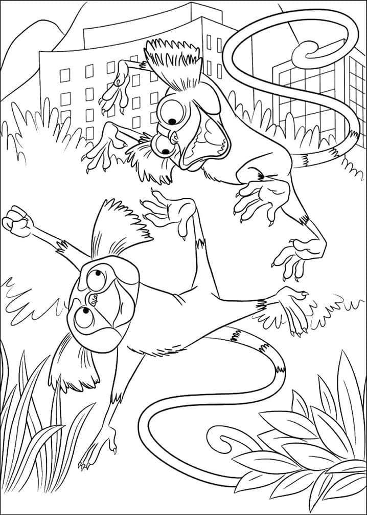 Rio Printable coloring page