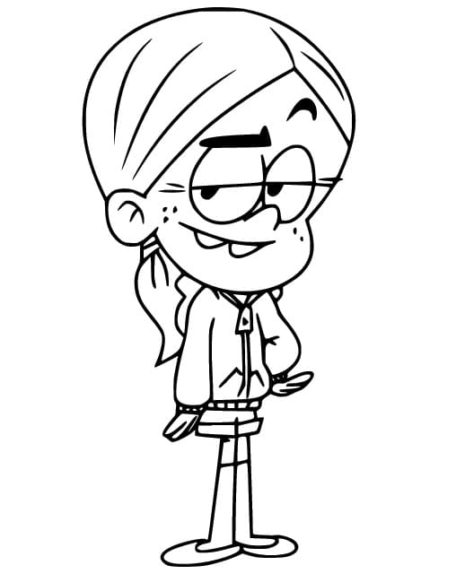 Ronnie Anne Santiago coloring pages