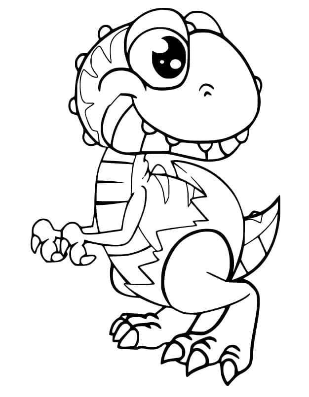 Shelldon from Ryan’s World coloring page