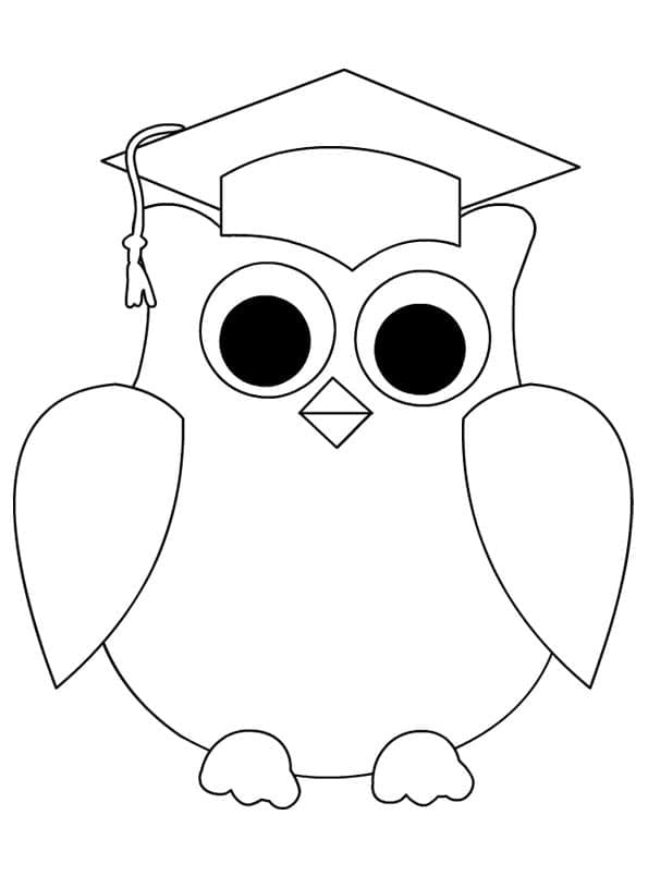 Simple Owl Graduation