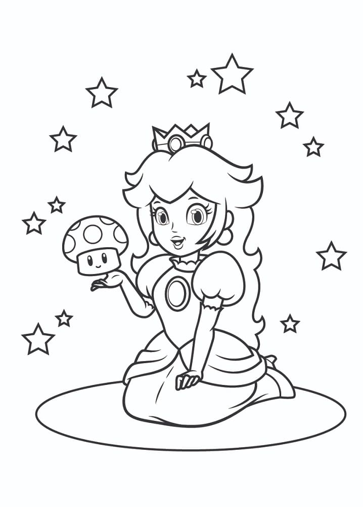 Smiling Princess Peach