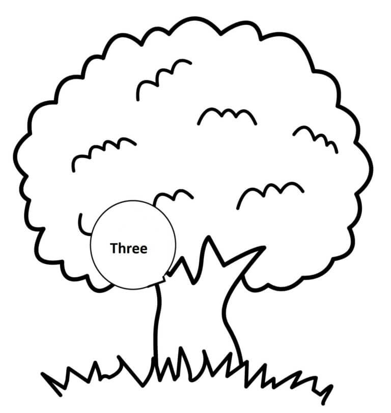 The Good Tree coloring page