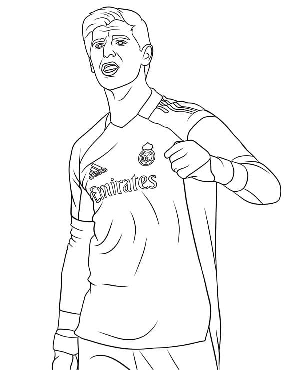 Thibaut Courtois Football Player