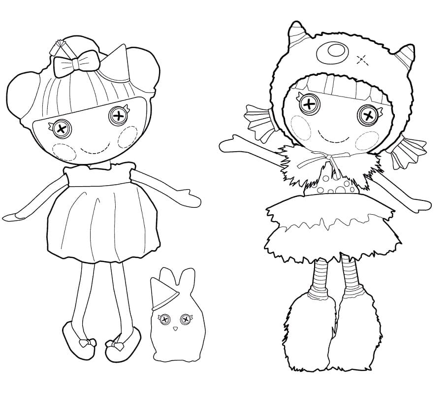 Lalaloopsy Dolls coloring pages