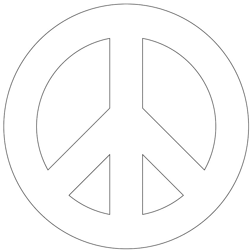 Very Simple Peace Sign