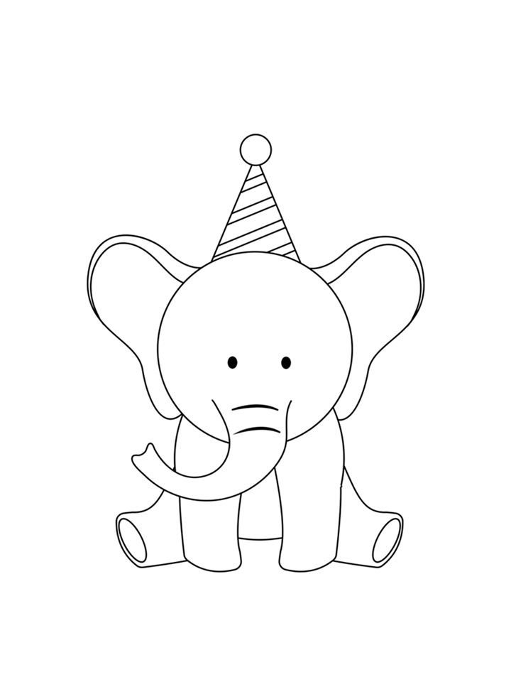 Elephant in Birthday Preschool