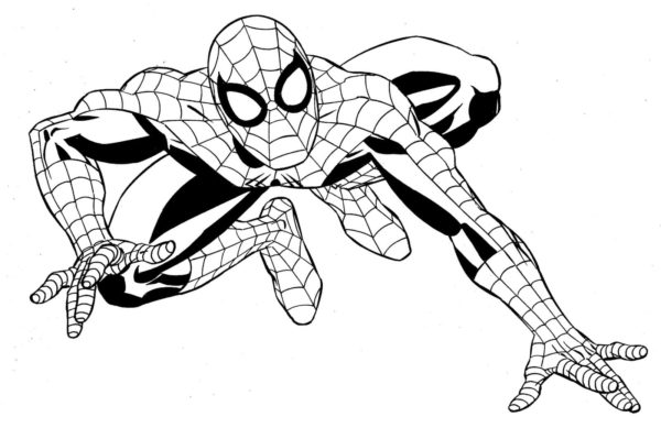 Spiderman vs. the Forces of Evil coloring page