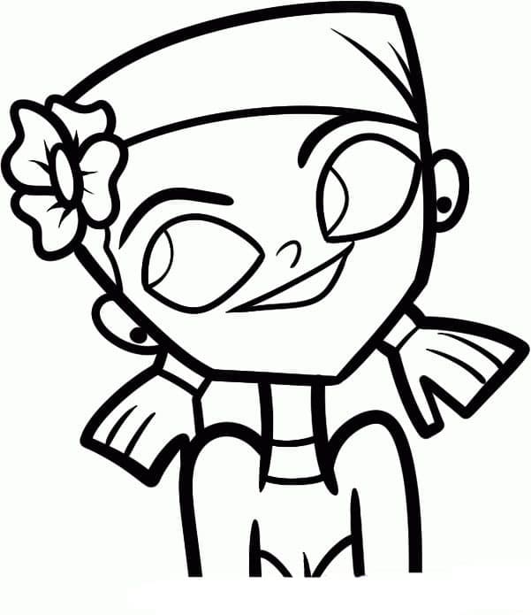 Bridgette from Total DramaRama coloring page