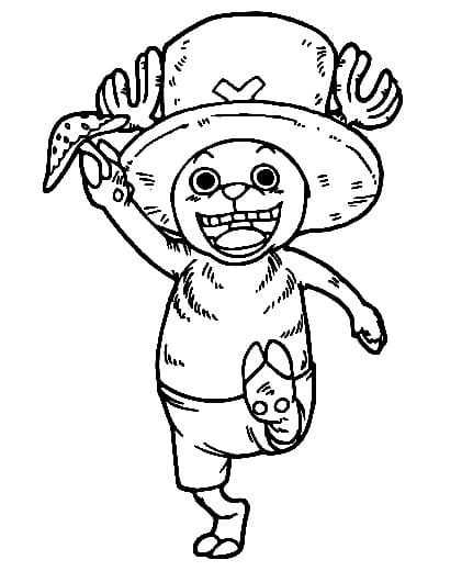 Chopper and Mushroom coloring page - Download, Print or Color Online ...