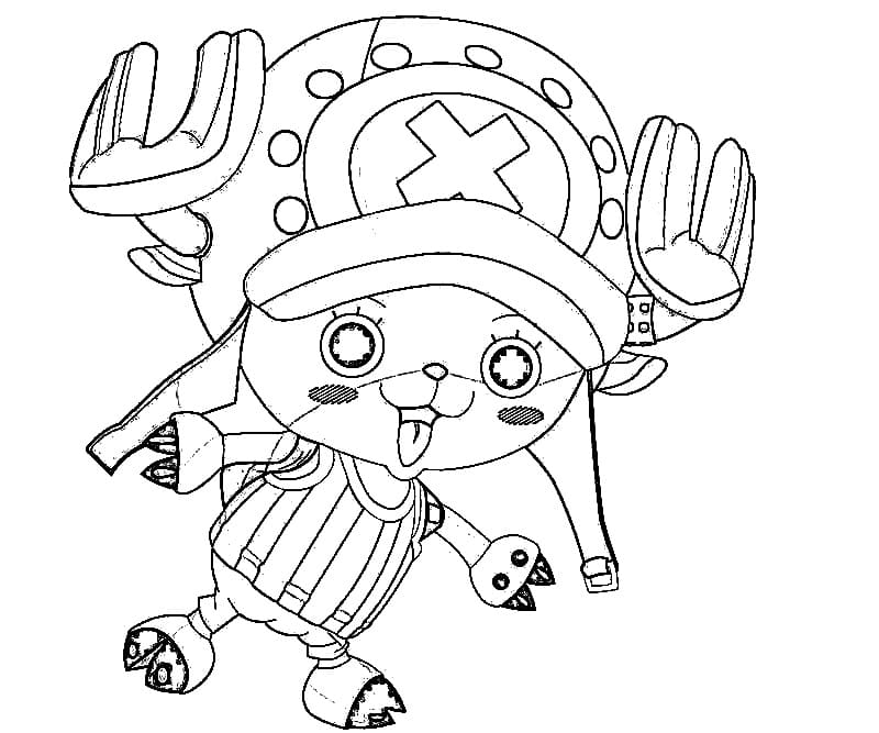 Chopper is Fun coloring page - Download, Print or Color Online for Free