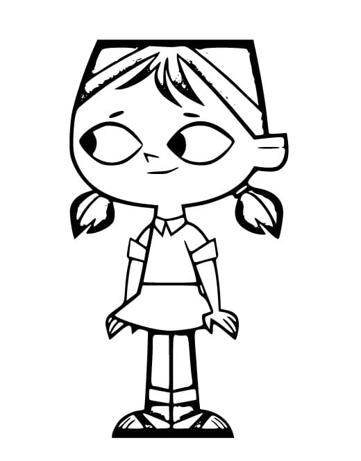 Courtney from Total DramaRama coloring page - Download, Print or Color ...