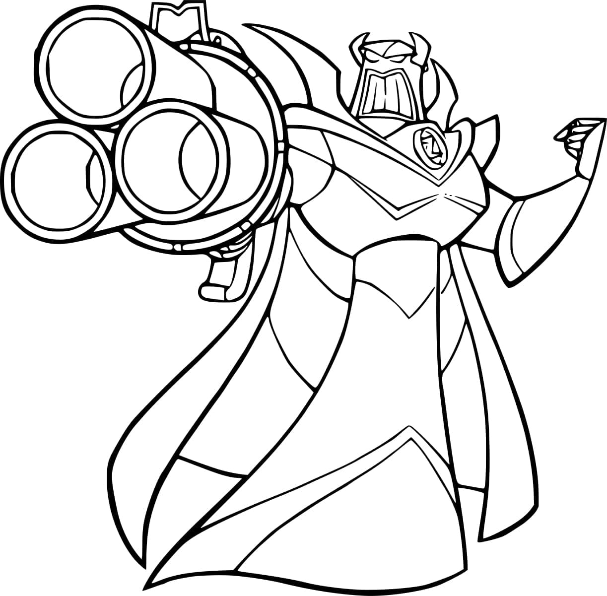 Disney Toy Story 2 Zurg coloring page - Download, Print or Color Online ...