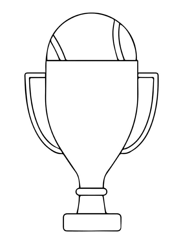 Fifa World Cup Trophy coloring page