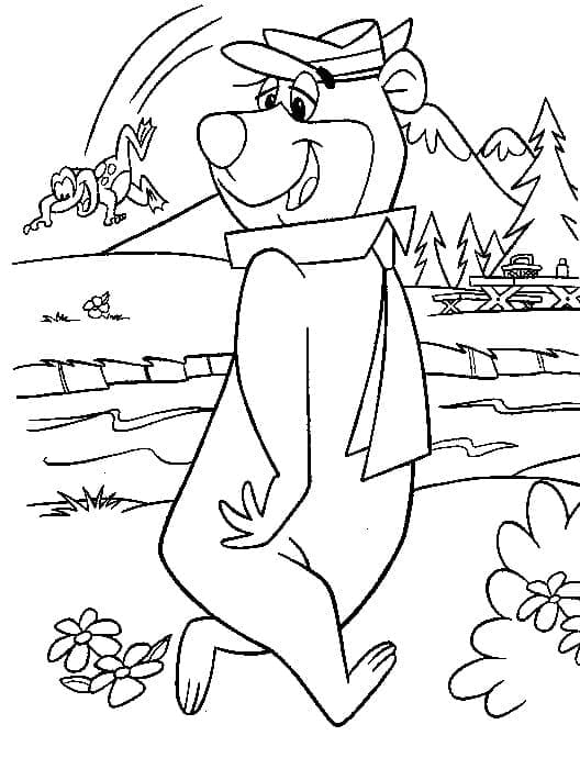 Free Printable Yogi Bear