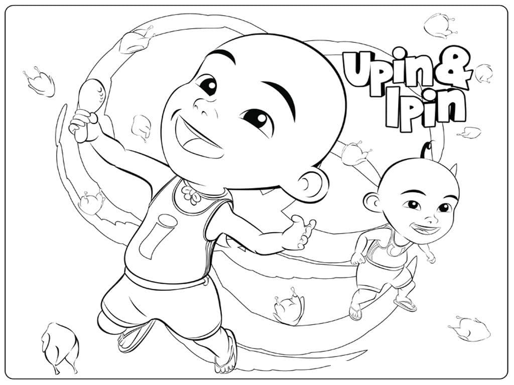 Happy Upin and Ipin