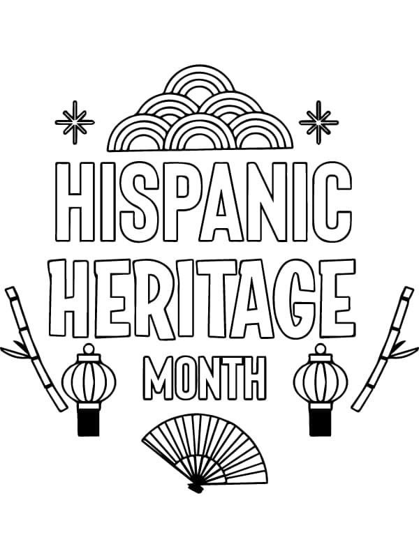 Hispanic Heritage Month Sheet 4 Coloring Page Download Print Or Color Online For Free