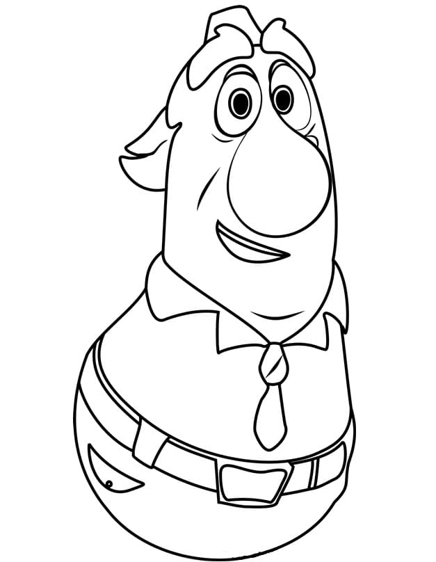 Ichabeezer from Veggietales coloring page - Download, Print or Color ...