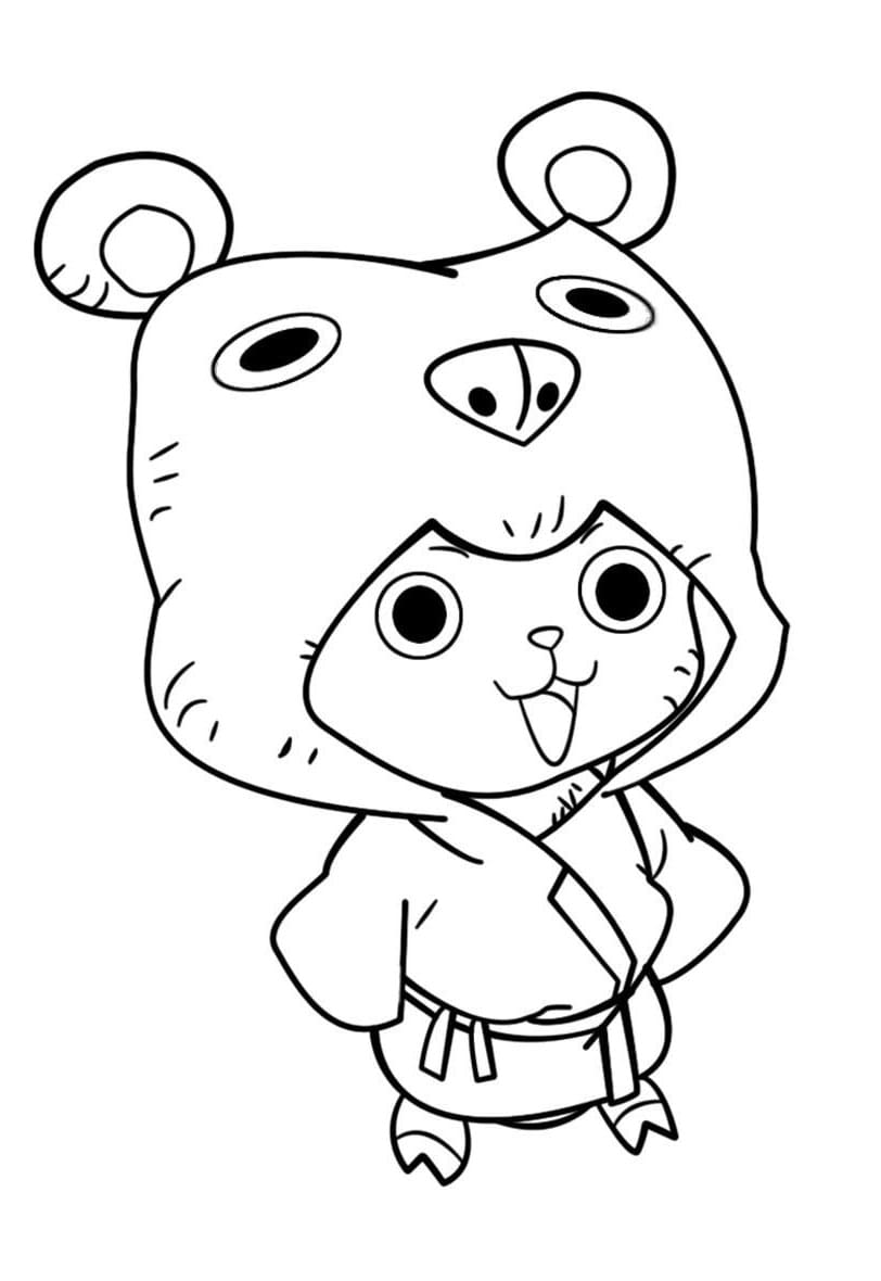 Little Chopper coloring page - Download, Print or Color Online for Free