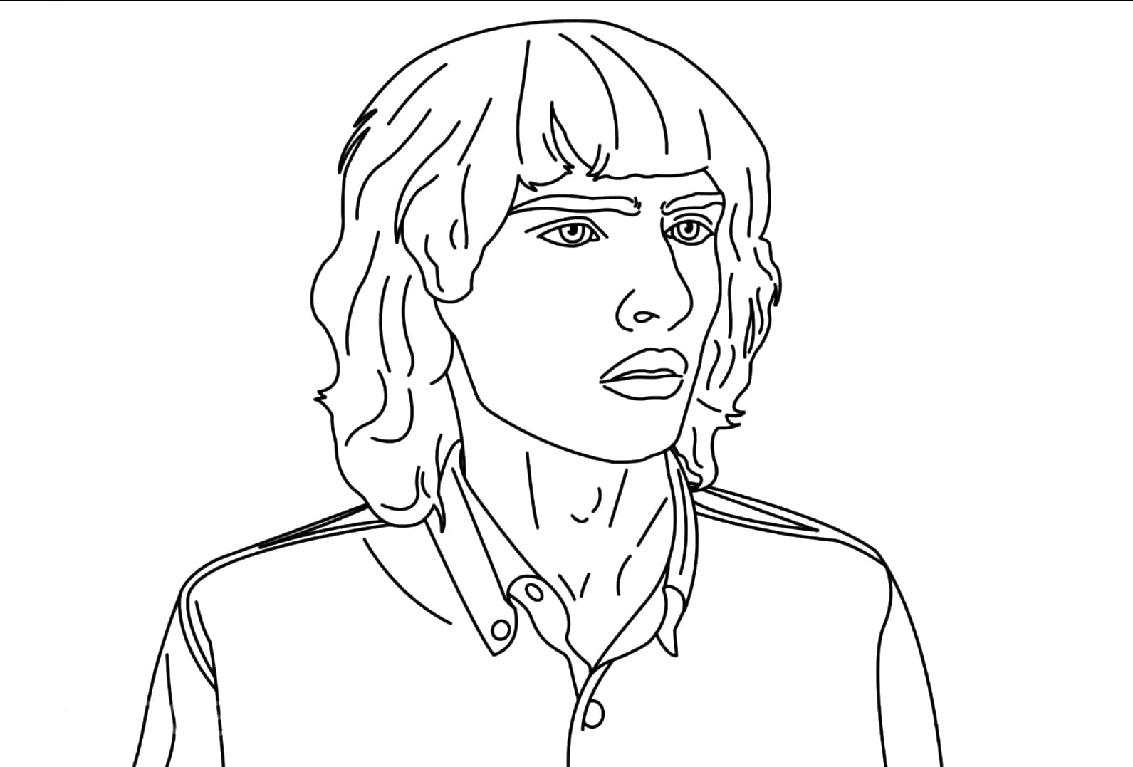Mike from Stranger Things coloring page - Download, Print or Color ...