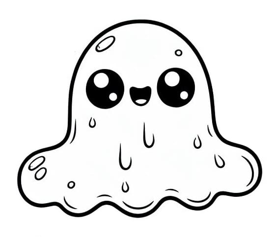 Very Cute Slime coloring page - Download, Print or Color Online