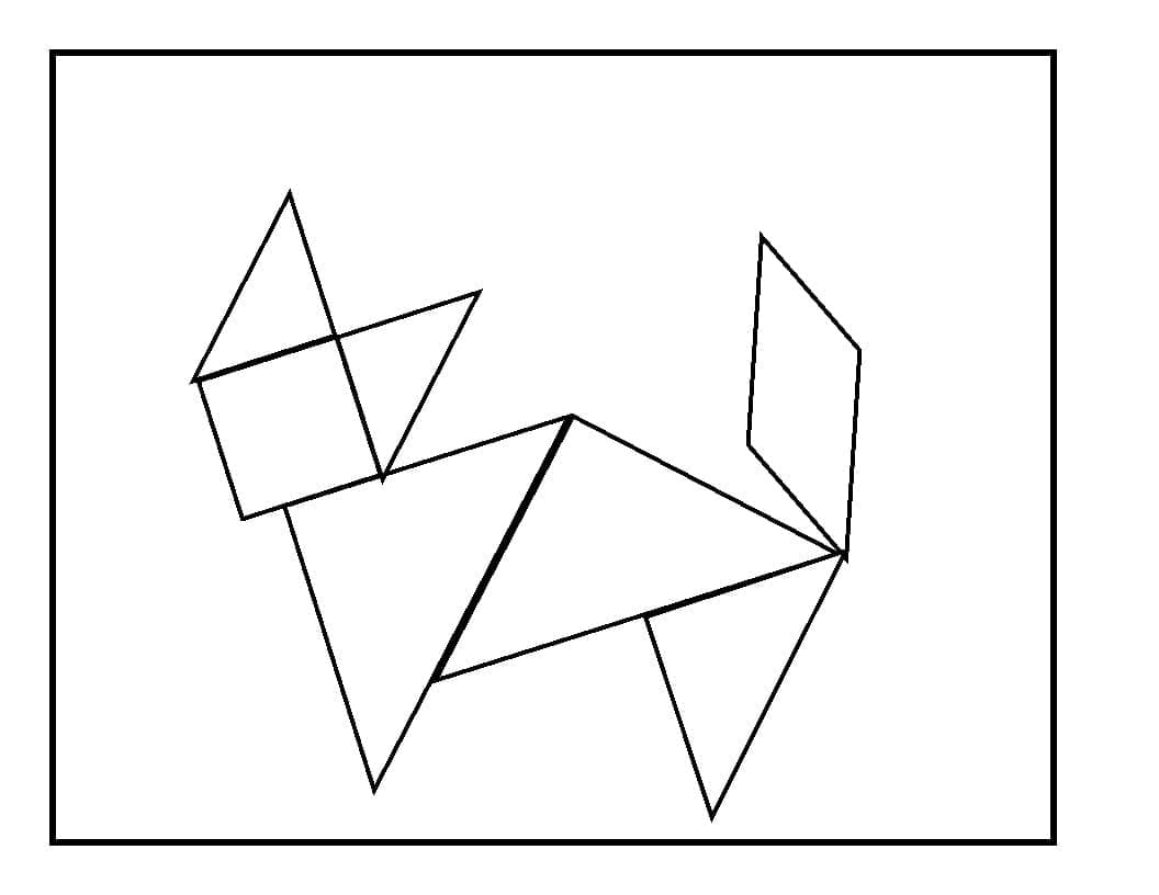 Tangram Fox