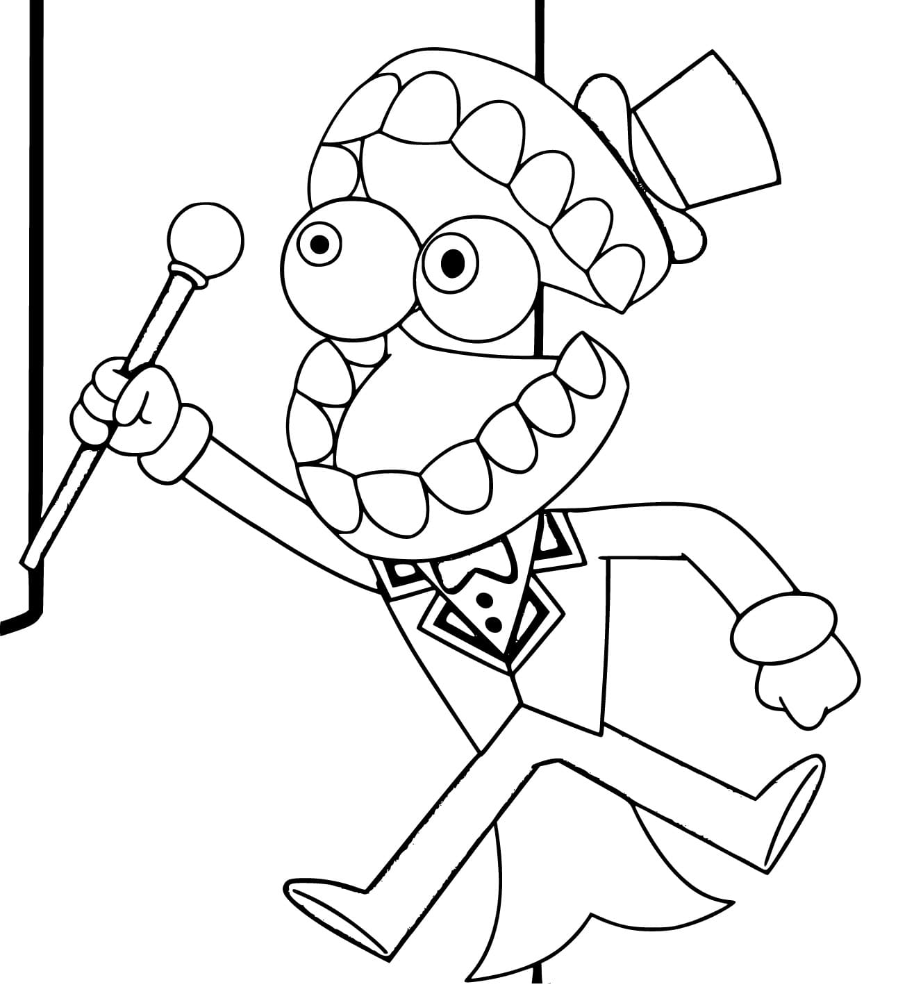 The Amazing Digital Circus Printable coloring page - Download, Print or ...
