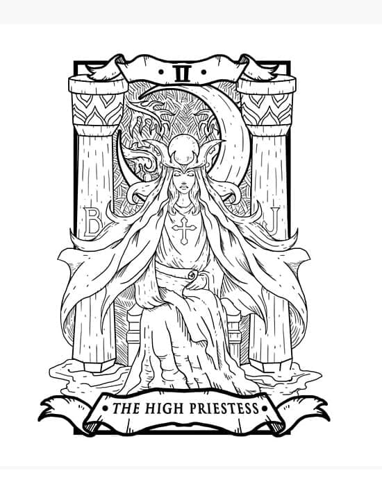 The High Priestess Tarot