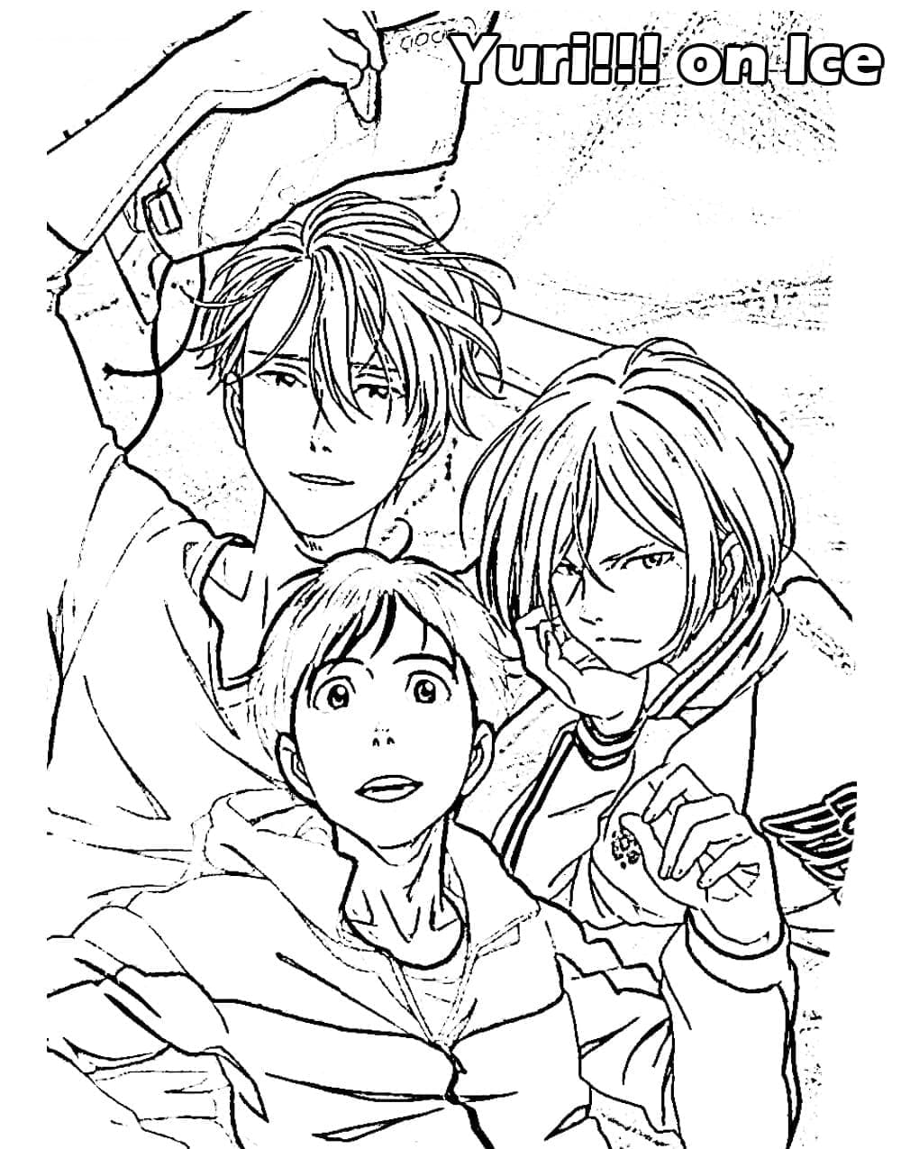 Yuri on Ice Free coloring page