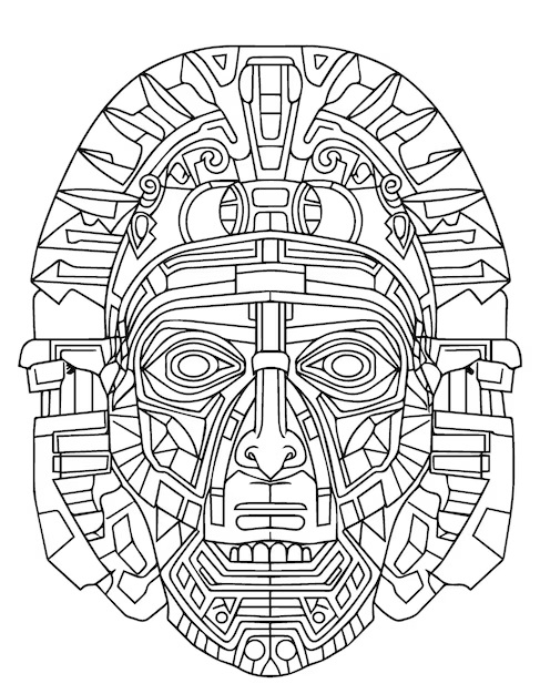 Awesome Mayann coloring page