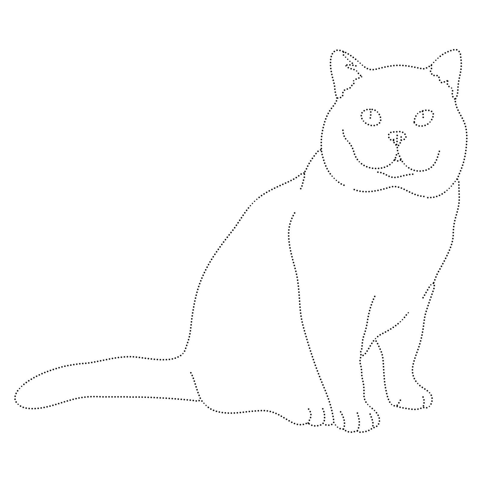 British Cat Tracing Worksheet