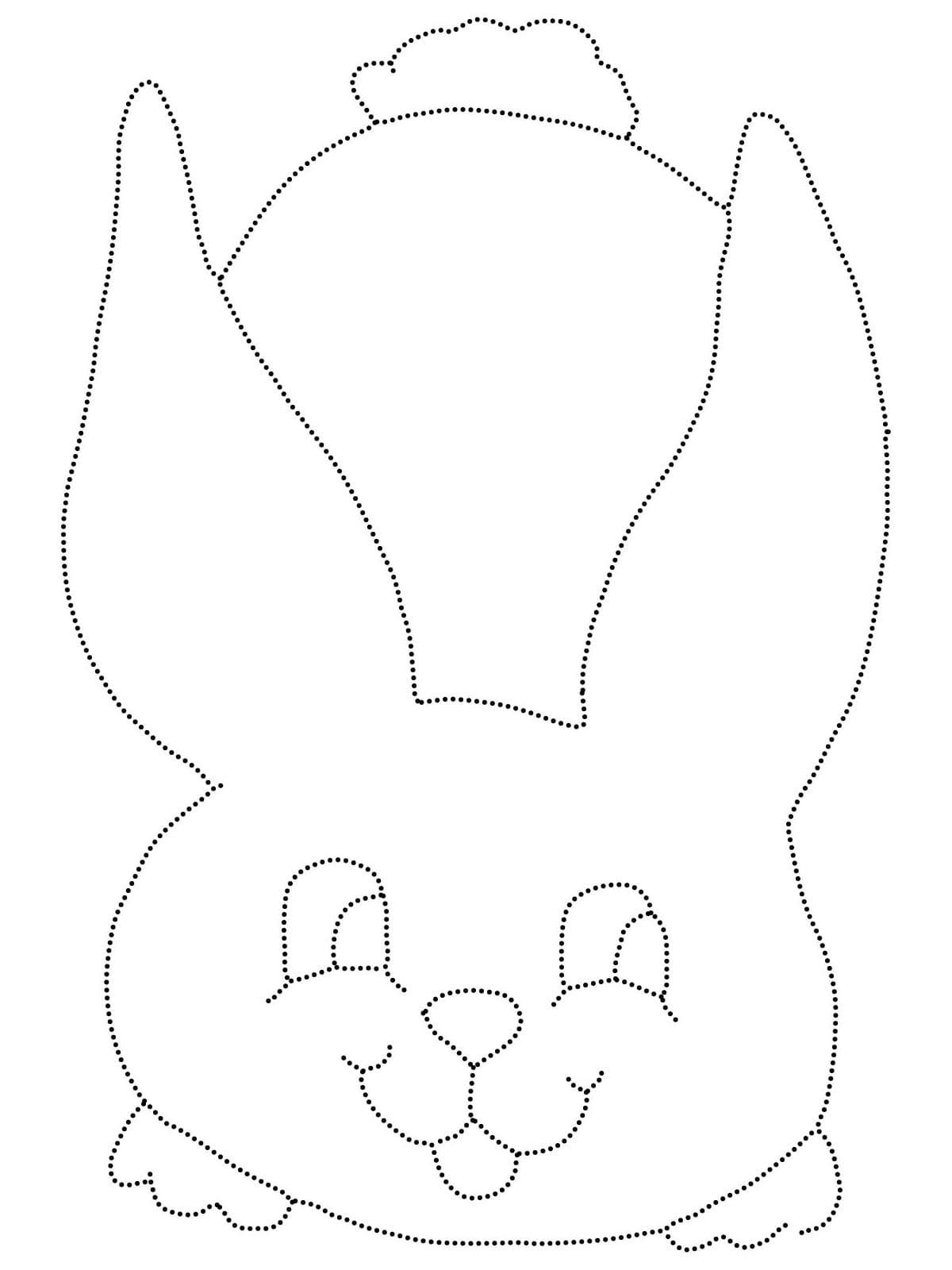 Happy Rabbit Tracing