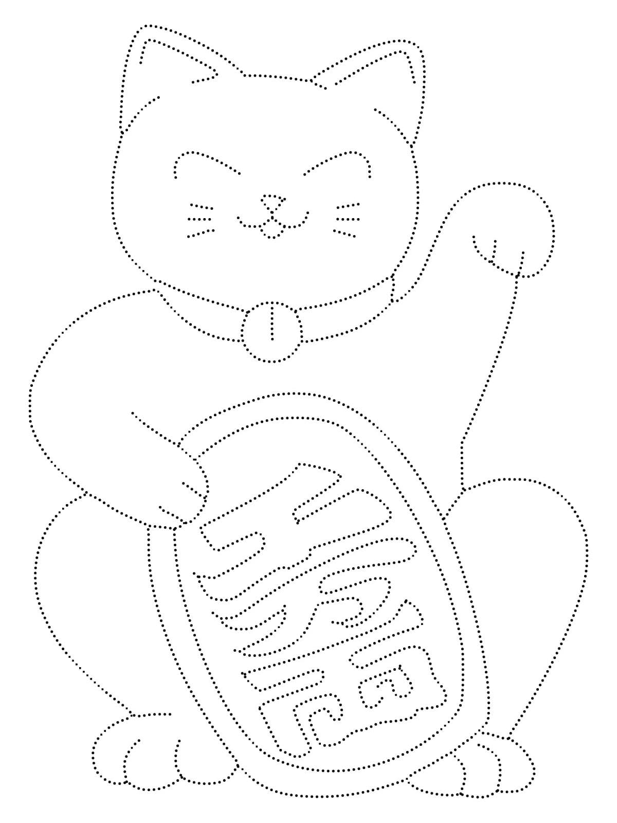 Lucky Cat Tracing