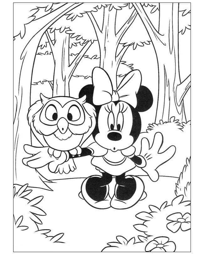 Minnie and Owl