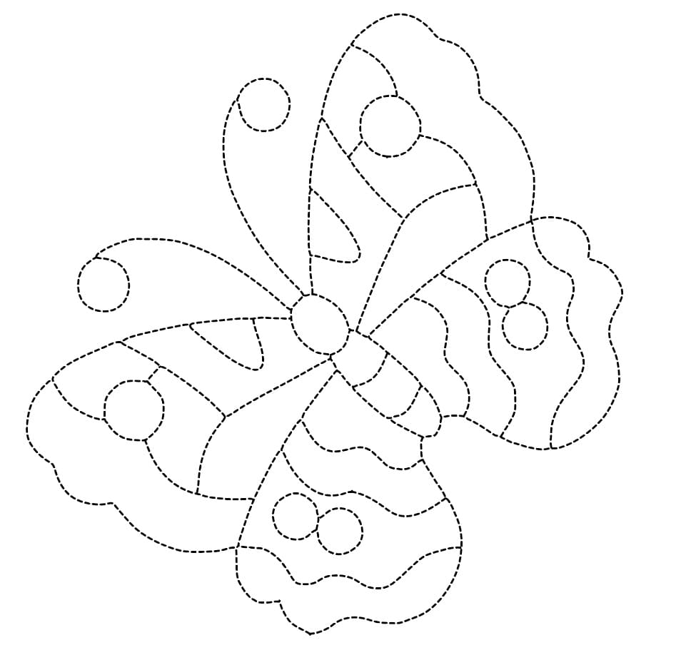 Perfect Butterfly Tracing Worksheet