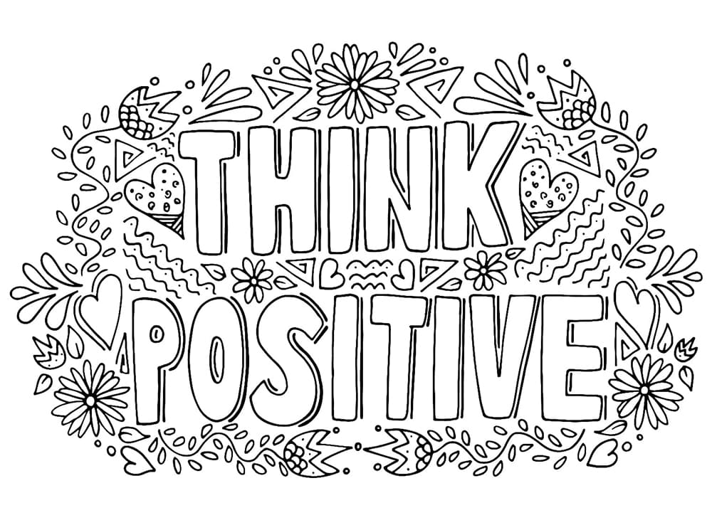 Print Think Positive