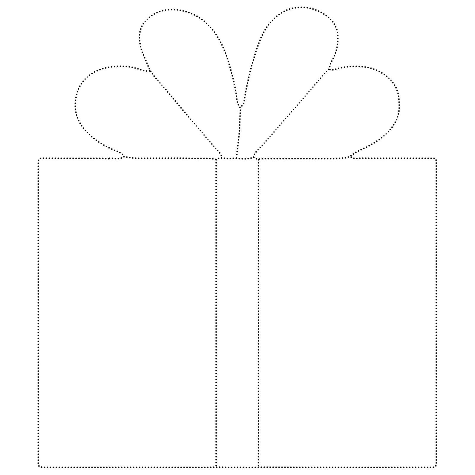 Simple Christmas Gift Tracing