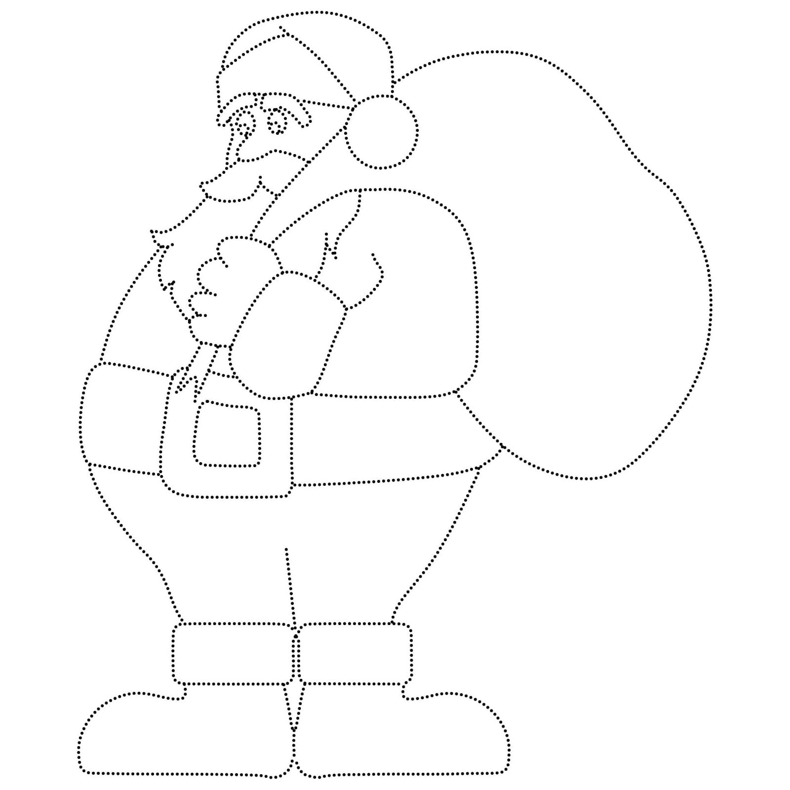 Simple Santa Claus Tracing